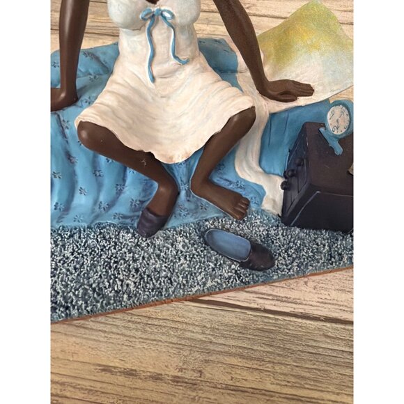 Annie Lee Sass 'n Class "Blue Monday" 1998 African American Decor - No Box - Picture 5 of 13